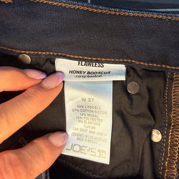 Joe's Jeans Deep Indigo Flare Jeans - Picture 3 of 4